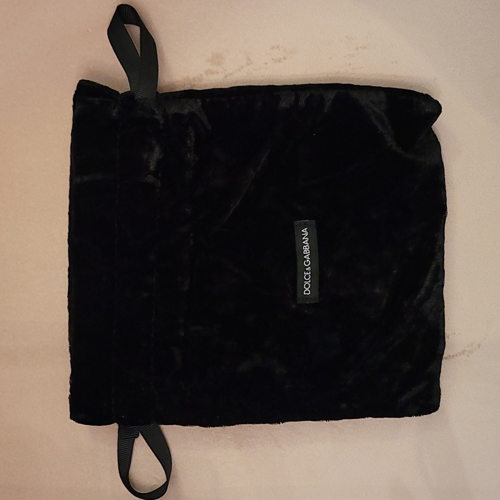Dolce & Gabbana Velvet Pouch - Picture 2 of 5